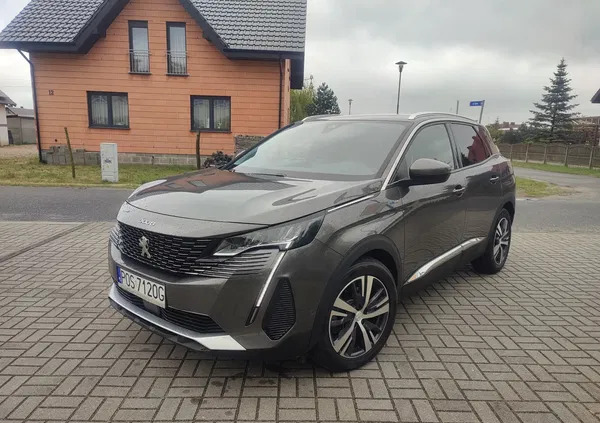 samochody osobowe Peugeot 3008 cena 115000 przebieg: 29000, rok produkcji 2021 z Dziwnów